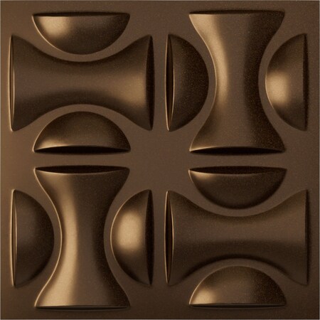 Ekena Millwork 19 5/8in. W x 19 5/8in. H York EnduraWall Decorative 3D Wall Panel Covers 2.67 Sq. Ft. WP20X20YOCAB